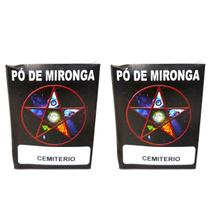 Pó De Mironga Cemitério Kit 2 Und Ritual Magia Encanto