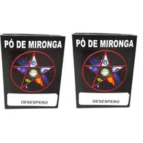 Pó De Mironga Desespero Original Ritual Umbanda Macumba Quimbanda Kit 2 Und Pó De Mironga Desespero Original Ritual Umbanda Macumba Quimbanda Kit 2 Und