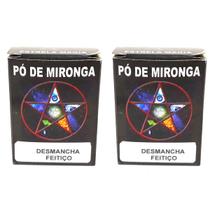 Pó De Mironga Desmancha Feitiço Original Ritual Umbanda Macumba Kit 2 Und
