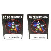 Pó De Mironga Destruição 2 Und Ritual Magia Encanto Kit