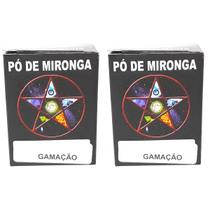 Pó De Mironga Gamação Original Ritual Umbanda Macumba Quimbanda Kit 2 Und