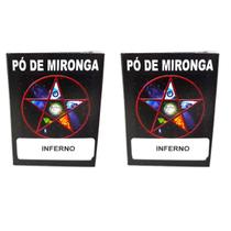 Pó De Mironga Inferno Tristeza Ansiedade Angustia Ritual Umbanda Magia Kit 2 Und
