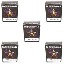 Pó de mironga pega mulher ritual amarração amorosa kit 5 und
