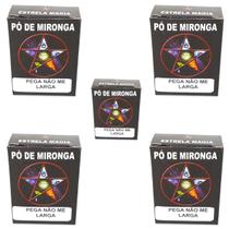 Pó de mironga pega não me larga ritual amarração kit 5 und