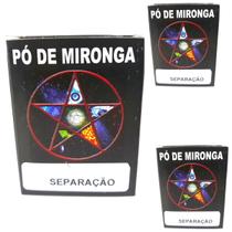 Pó de Mironga Separação Casal Rival Ritual Umbanda Macumba Simpatia Kit 3 Und Pó de Mironga Separação Casal Rival Ritual Umbanda Macumba Simpatia Kit 3 Und