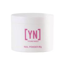 Pó de núcleo acrílico Young Nails autonivelante 85 g de rosa francês