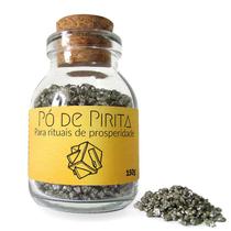 Pó de Pirita Natural 150g: Rituais de Prosperidade em Abundância Pó de Pirita Natural 150g: Rituais de Prosperidade em Abundância