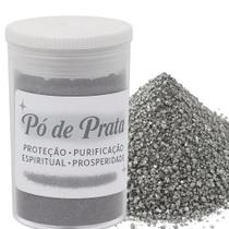 Pó de Prata Proteção Harmonia Uso Ritualístico