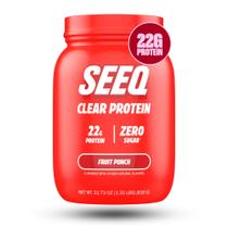 Pó de Proteína SEEQ Clear Whey Isolate 616g Sabor Fruit Punch Pó de Proteína SEEQ Clear Whey Isolate 616g Sabor Fruit Punch