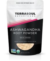 Pó de raiz de ashwagandha Terrasoul Superfoods 180 ml orgânicos