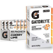 Pó de reidratação Gatorlyte Cherry Lime 500 mL (pacote com 48) Pó de reidratação Gatorlyte Cherry Lime 500 mL (pacote com 48)