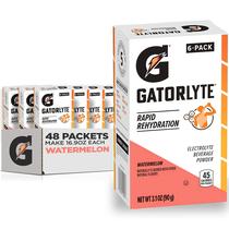 Pó de reidratação Gatorlyte Watermelon 500mL (pacote com 48) Pó de reidratação Gatorlyte Watermelon 500mL (pacote com 48)