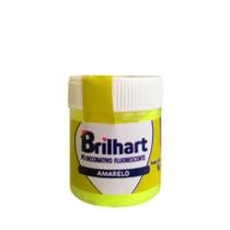 Pó Decorativo Fluorescente Amarelo 5Gr - Brilhart