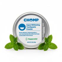 Pó dental CHOMP 5% Nano Hidroxiapatita Hortelã-Pimenta Pó dental CHOMP 5% Nano Hidroxiapatita Hortelã-Pimenta