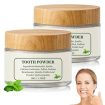 Pó Dental Diinou com Hidroxiapatita e Menta 50 g, 2 Unidades