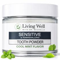 Pó Dental Living Well Sensitive Remineralizante Sabor Menta Refrescante Pó Dental Living Well Sensitive Remineralizante Sabor Menta Refrescante