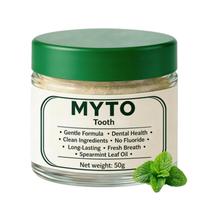Pó Dental Myto Tooth com Hidroxiapatita 50 g Menta