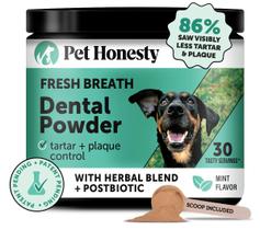 Pó Dental Pet Honesty para Cães - Purificador de Hálito (30 Porções)