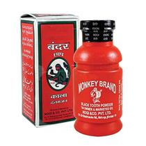 Pó Dental Preto MONKEY BRAND Pacote com 2x100g Pó Dental Preto MONKEY BRAND Pacote com 2x100g
