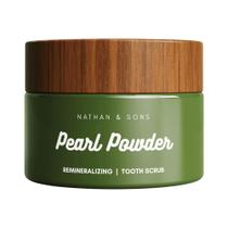 Pó Dental Remineralizante com Pérola Nathan & Sons 31 g