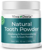 Pó dental Viva Doria Natural Remineralizante para Clareamento Dentário