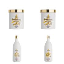 Pó Descolorante 2 Un P. Platine White + Ox 5 Vol + Ox 20 Vol Pó Descolorante 2 Un P. Platine White + Ox 5 Vol + Ox 20 Vol