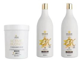 Pó Descolorante Active Blond E Oxs De 20 Vol E De 30 Volumes Pó Descolorante Active Blond E Oxs De 20 Vol E De 30 Volumes