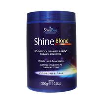 Pó Descolorante Blond 300g - Shine Blue Pó Descolorante Blond 300g - Shine Blue