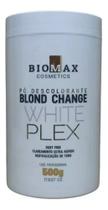 Pó Descolorante Blond Change Blue Plex 500g - Biomax