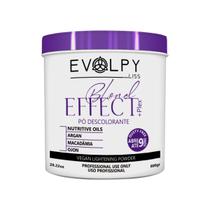Pó descolorante blond effect 800g - evolpy liss