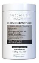 Pó Descolorante Branco 9 Tons 500g Dust Free Prohall - Prohall Cosmétic