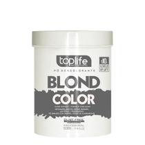 Pó Descolorante Branco Blond Platinum Dust Free Toplife 500g Pó Descolorante Branco Blond Platinum Dust Free Toplife 500g