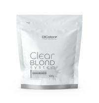 Pó Descolorante Branco Clear Blond 9 Tons DiColore 500g
