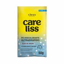 Pó Descolorante Care Liss Azul Ultrarrapido Oleo De Argan 50G