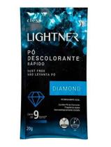Pó Descolorante Lightner Cless 20g Dust Free Diamond Diamante Clareador Cabelo Pelo 9 tons Sachê