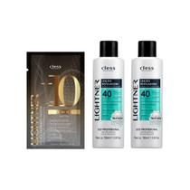 Po Descolorante Lightner Perola 50G + 2 Ox 100Ml 40Vol