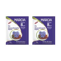 Po Descolorante Marcia 50g Semi Di Lino - Kit C/ 2un