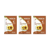 Po Descolorante Marcia Girassol 20G - Kit Com 3Un