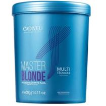 Pó Descolorante Master Blonde Cadiveu 400g Clareia até 8 Tons com Textura Ideal para Técnicas Profissionais Pó Descolorante Master Blonde Cadiveu 400g Clareia até 8 Tons com Textura Ideal para Técnicas Profissionais