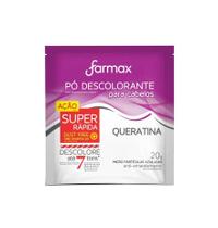 Pó Descolorante Para Cabelos Queratina 20g - Farmax