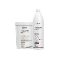 Pó Descolorante Premium + Oxidante 20 Vol Itallian Color - Itallian Hairtech