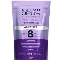 Pó Descolorante Salon Opus Ametista Roxo Abre Até 8 Tons Sem Perfume Dermatologicamente Testado 300g