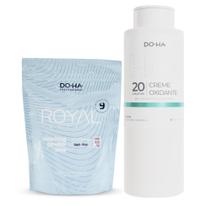 Pó Descolorante ul Doha + Ox 20 Volumes Royal Fantasie
