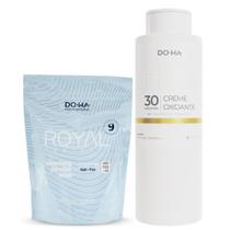 Pó Descolorante ul Doha + Ox 30 Volumes Royal Fantasie