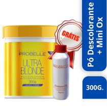 Pó Descolorante Ultra Blond 300g Probelle + Mini OX probelle