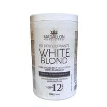 Pó Descolorante White Blond Madallon 500g (12 Tons)