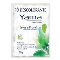 Pó Descolorante Yama 20g com Ervas e Proteínas