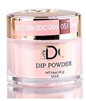 Pó DIP vermelho e laranja DND DC para unhas 1.6oz, 45g, Dais