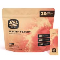 Pó Eletrólito SALTT Sabor Pêssego 30 sachês sem açúcar Pó Eletrólito SALTT Sabor Pêssego 30 sachês sem açúcar