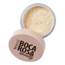 Pó facial boca rosa mármore 2 efeito antibrilho acabamento aveludado